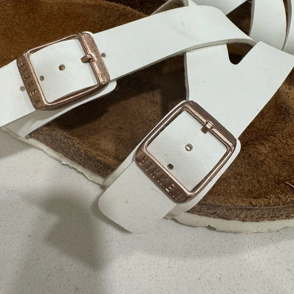 Birkenstock White Sandals - Picture 4 of 5